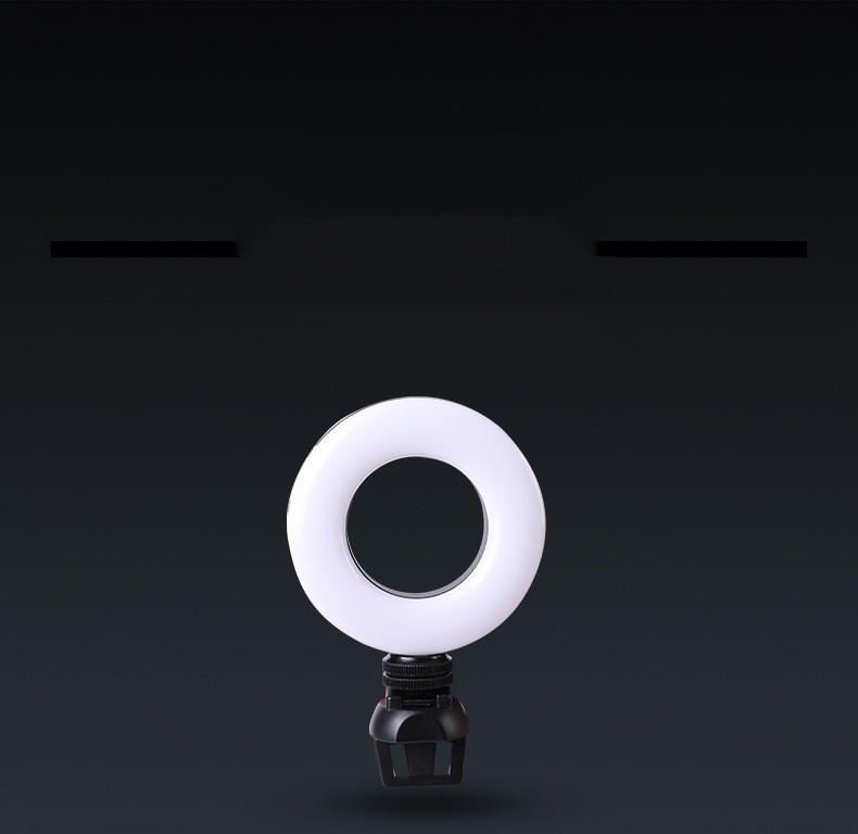 1620720304620-1.jpg Video Conference 4 Inch Fill Light Computer Live Photography Light LED Selfie Light USB Powered Round Camera Lamp Dimmable LED Ring Light With Phone Holder - Image 6