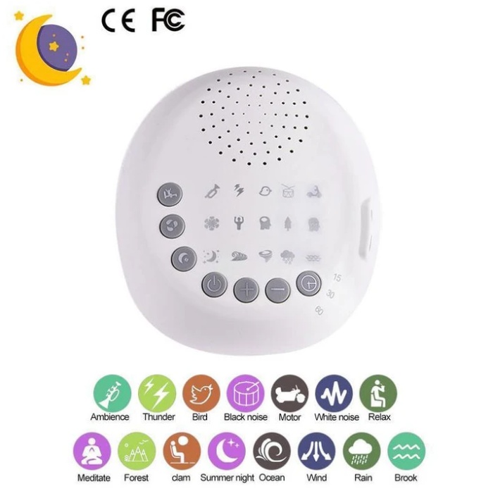 2663192313182-1.jpg White Noise Machine for Baby Sleeping & Relaxation - Image 3