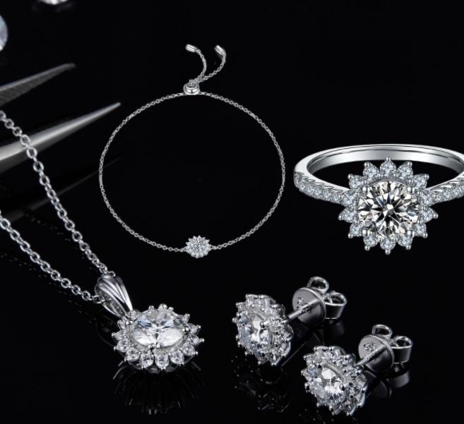 4fe1cf2b-4efb-4fa4-b9f5-f51c61269ddf.jpg 925 Silver Necklace Earring Bracelet Three Piece Set