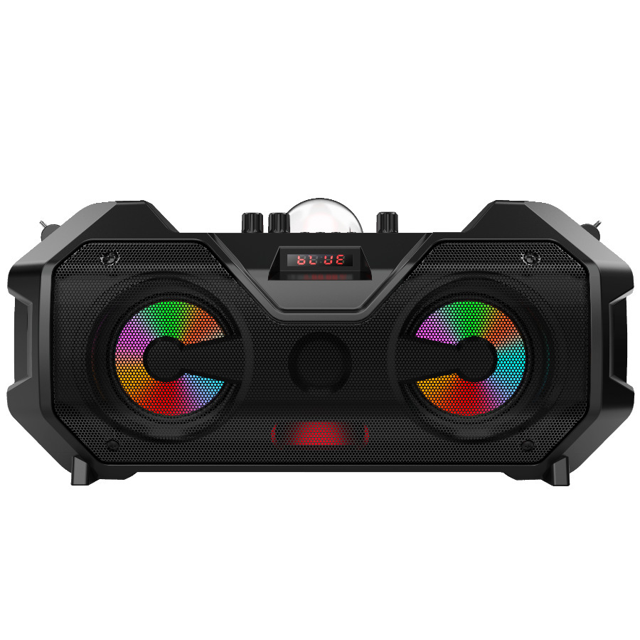 e1842c0e-4b26-419a-a485-dd5b439d01ee-1.jpg Microphone Dual Microphone Bluetooth Speaker - Image 5